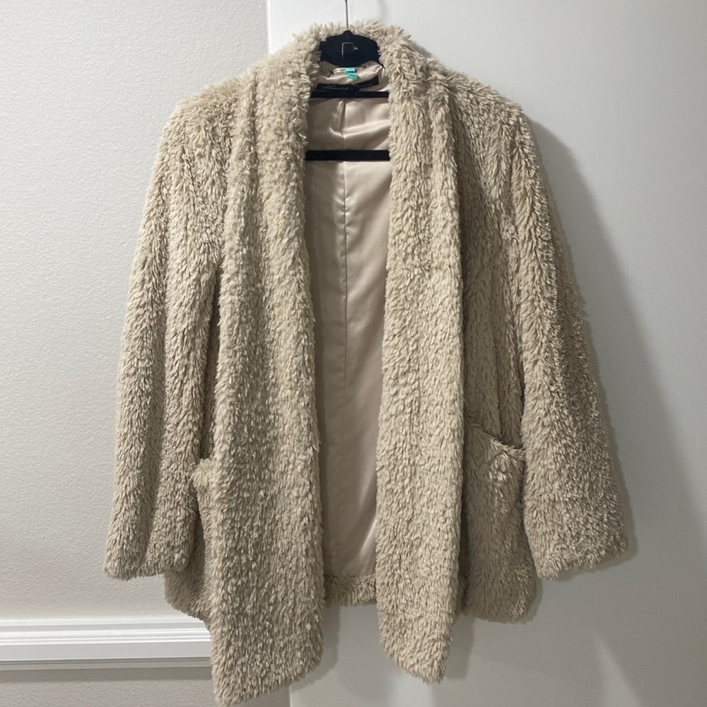 Kenneth Cole fur jacket